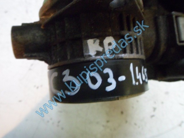 škrtiaca klapka na citroen c3 1,4i 16V, 9647925480